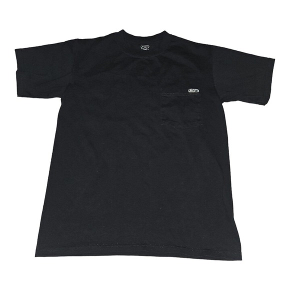 Calcutta T-Shirt Medium Men's Short Sleeve Black Graphic Print Fishing Adventure - Picture 2 of 6